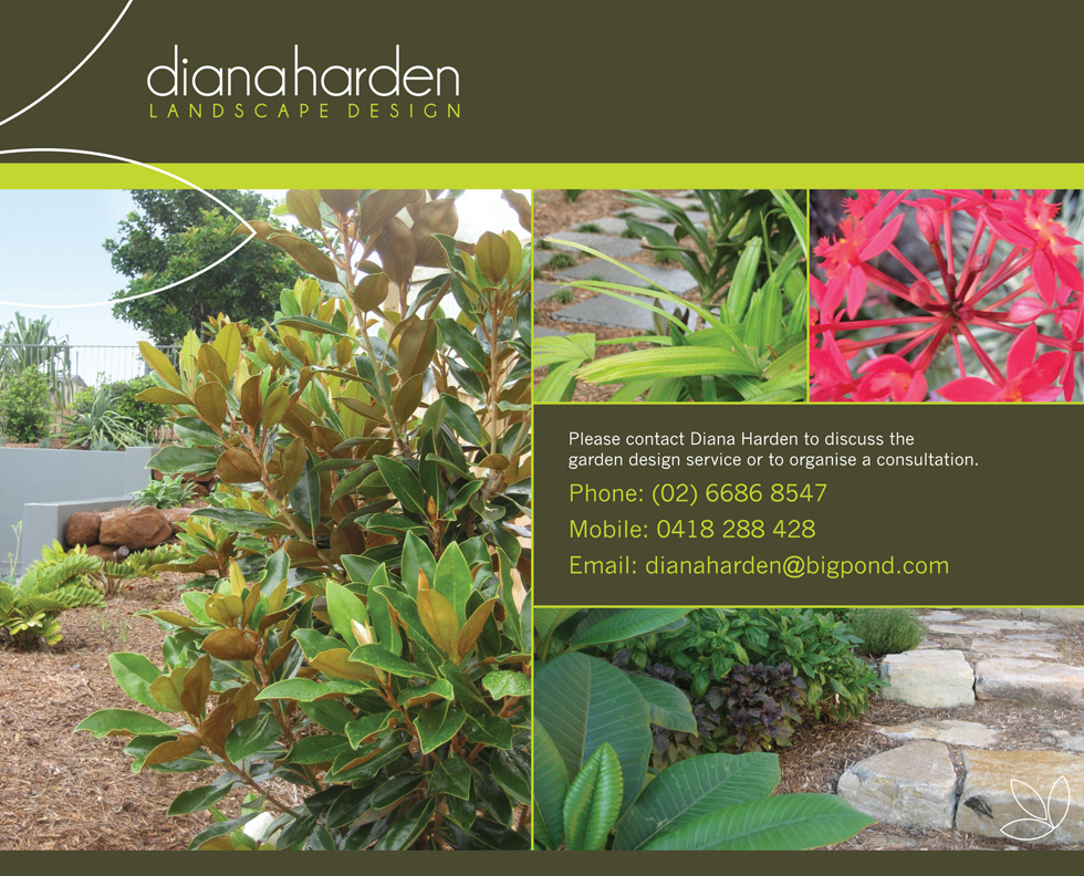 Diana Harden Landscape Design Contact - Tweed and Northern rivers